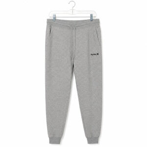 Hurley One & Only Jogger Sweatpants Mens Size Small Heather Gray Athleisure NWT